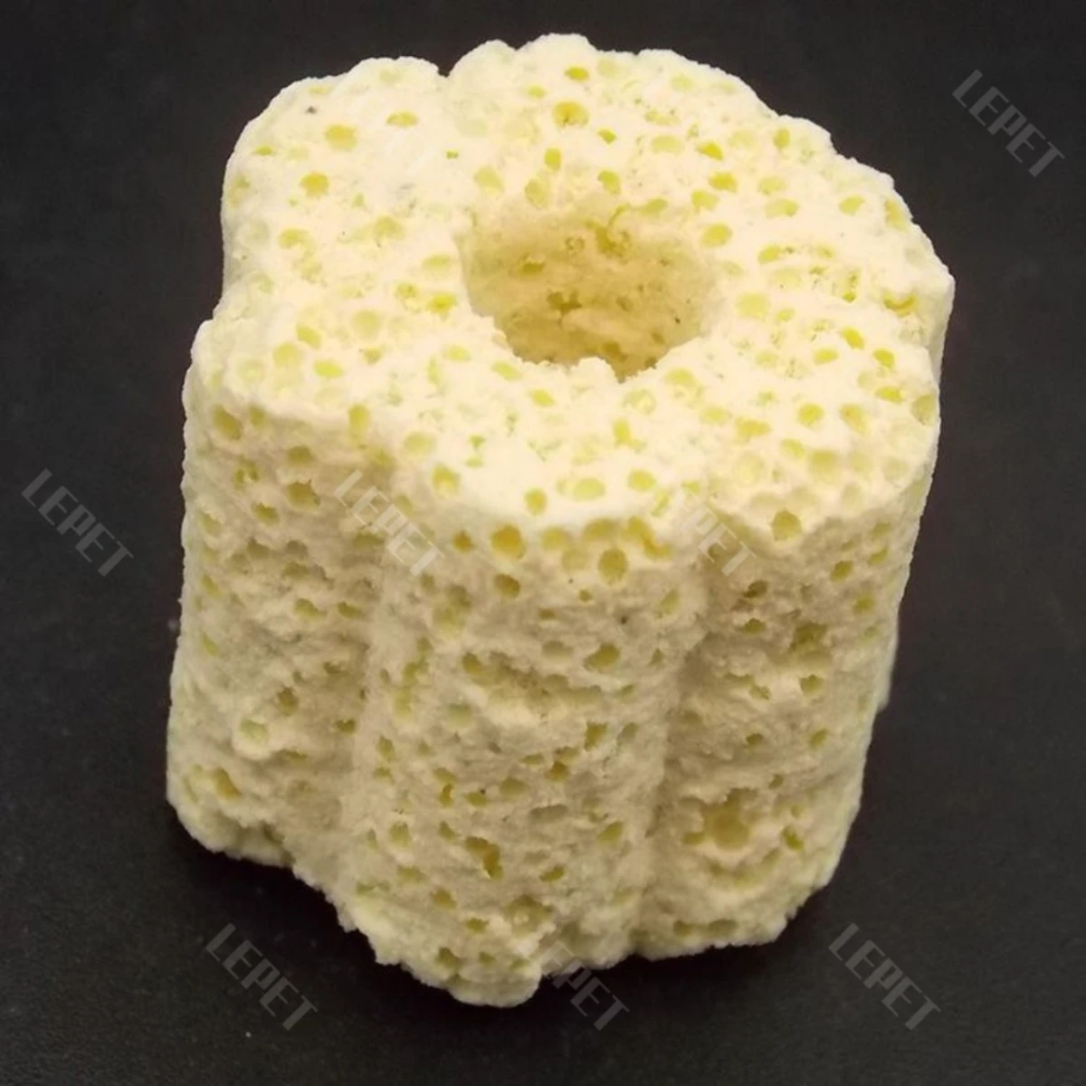 LEPET Rumah Bakteri kuning Media Filter Aquarium Plum Ring Far Infrared Bacteria House 500G foto 3