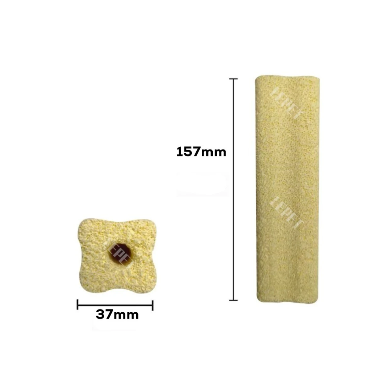 LEPET MEDIA FILTER ECO BIO BLOCK 15.5cm x 3.5cm RUMAH BAKTERI MOMOGI AQUARIUM REEF TANK foto 10