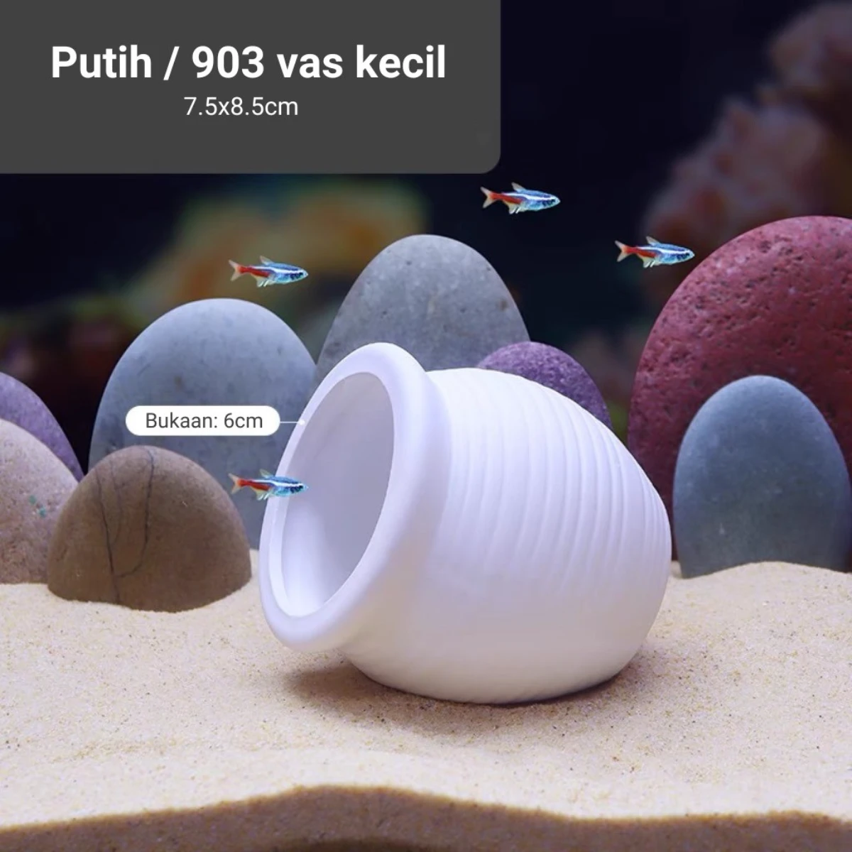 LEPET Hiasan Aquarium XX901 / XX903 / XX911 Dekorasi Ornamen Simulasi foto 4