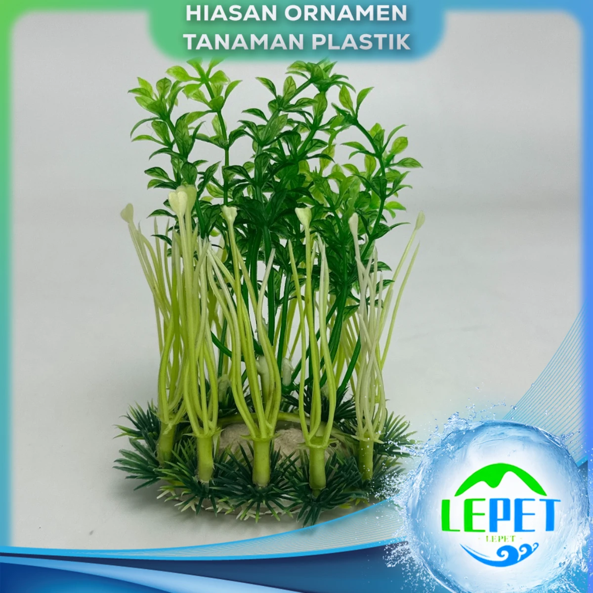 LEPET Hiasan Aquarium c12/c10/c03/c01 / a01 Tanaman Aquarium pelastik