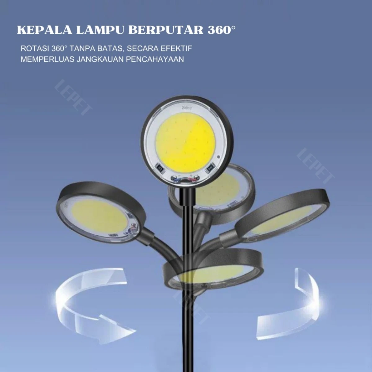 LEPET lampu aquarium mini D1 / LED aquarium / lampu aquarium jepit foto 4