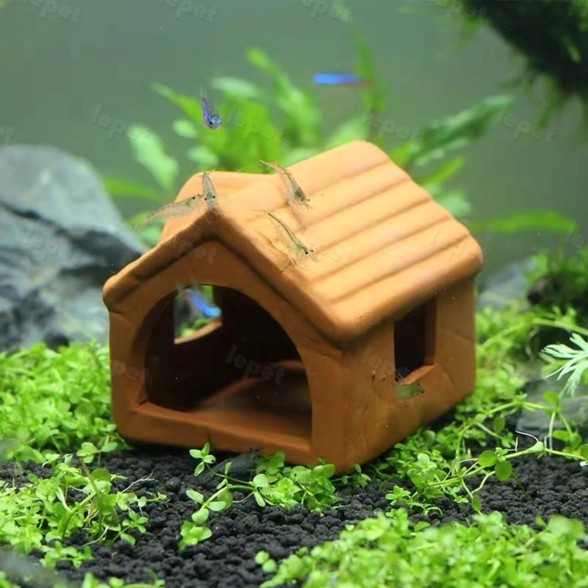 LEPET Hiasan Aquarium XX06 / XX07 / XX10 / XX13 / XX136 / XX147 Dekorasi Ornamen Simulasi foto 9