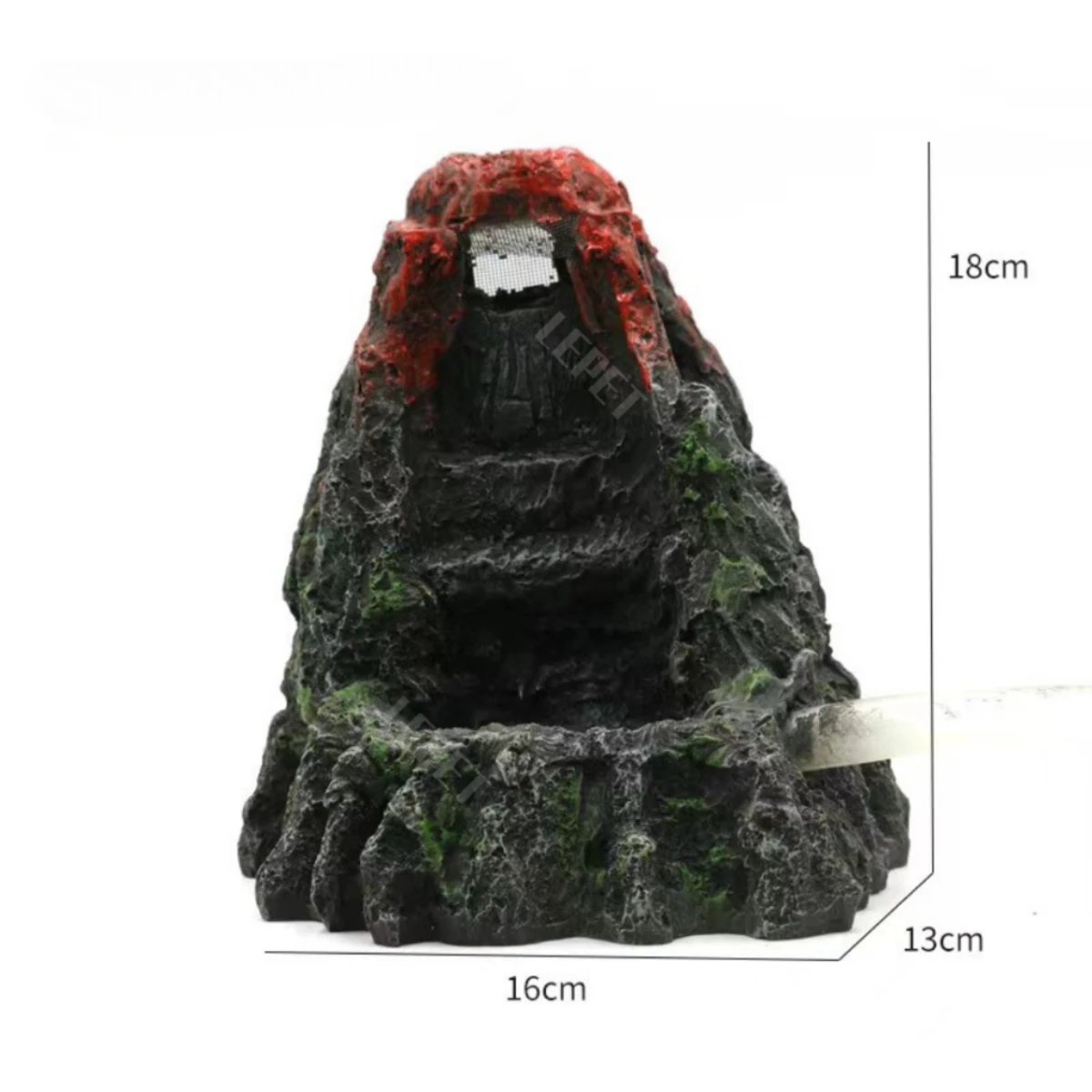 LEPET WATERFALL AQUASCAPE 20623 / HIASAN AQUARIUM TEBING AIR TERJUN foto 2