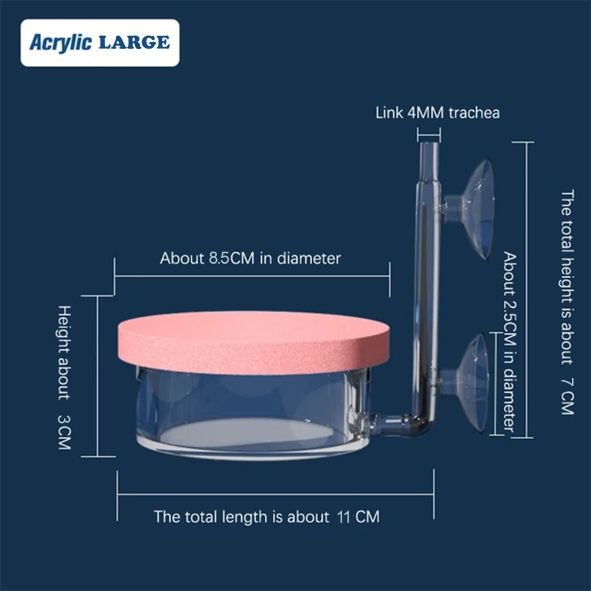 LEPET Diffuser Oksigen Aerator PJ01 / Co2 Low Pressure foto 7