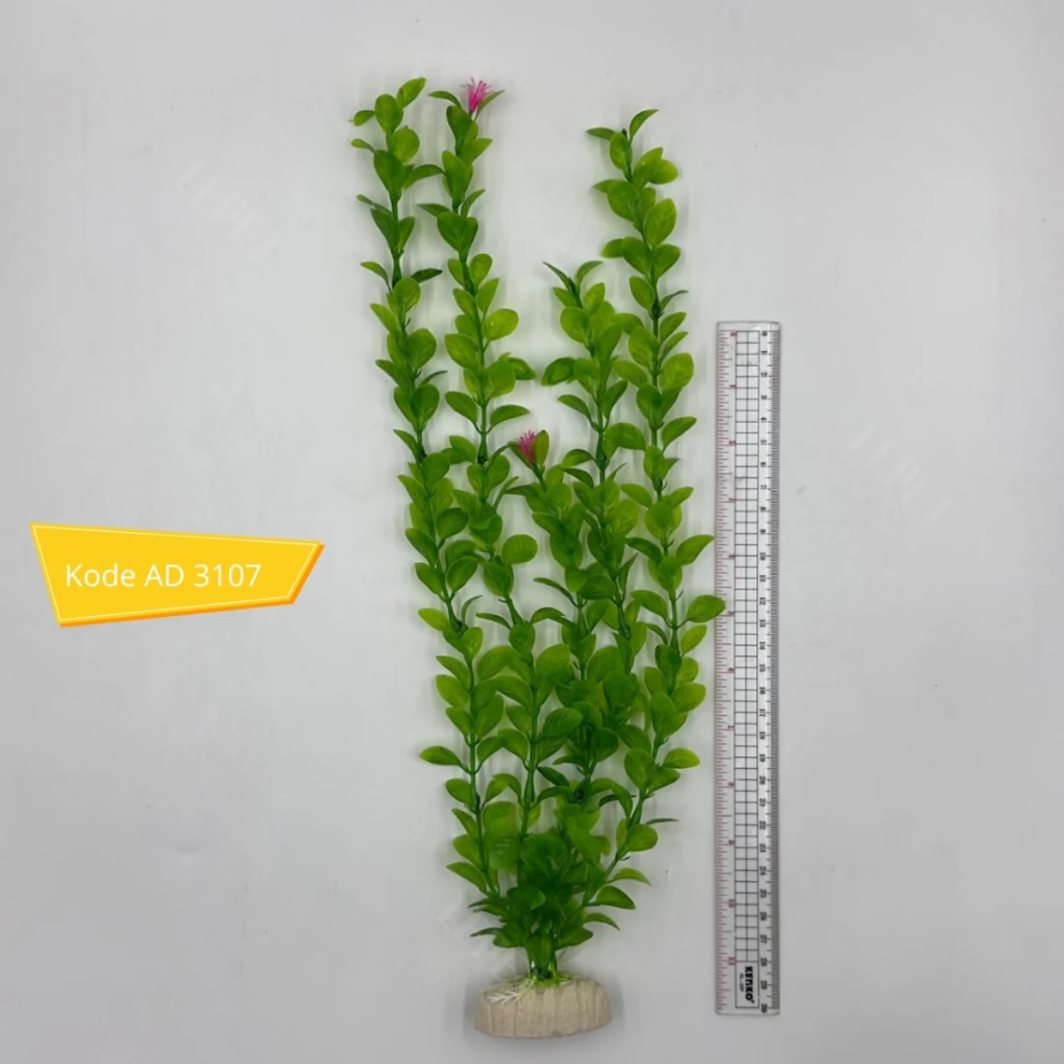 LEPET Hiasan Aquarium AD3107/ AD3136 / AD3329 / Tanaman Aquarium pelastik foto 4