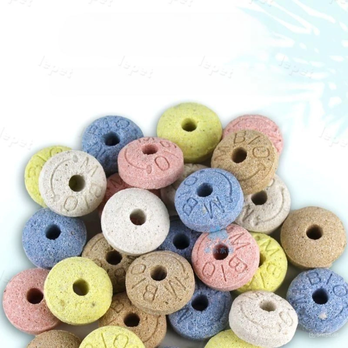 LEPET Nano Bio Sphere Ball LC012-185 /Media Filter Infrared Bacteria Ring Aquarium 500G-RANDOM foto 3