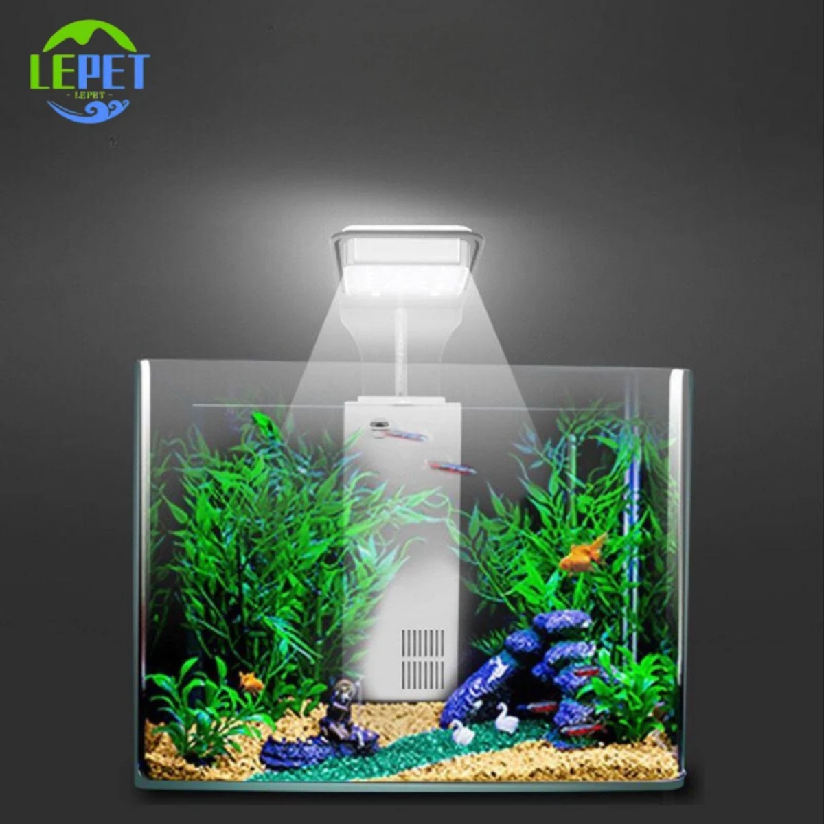 LEPET LAMPU AQUARIUM LED AKUARIUM D3/D5 foto 3