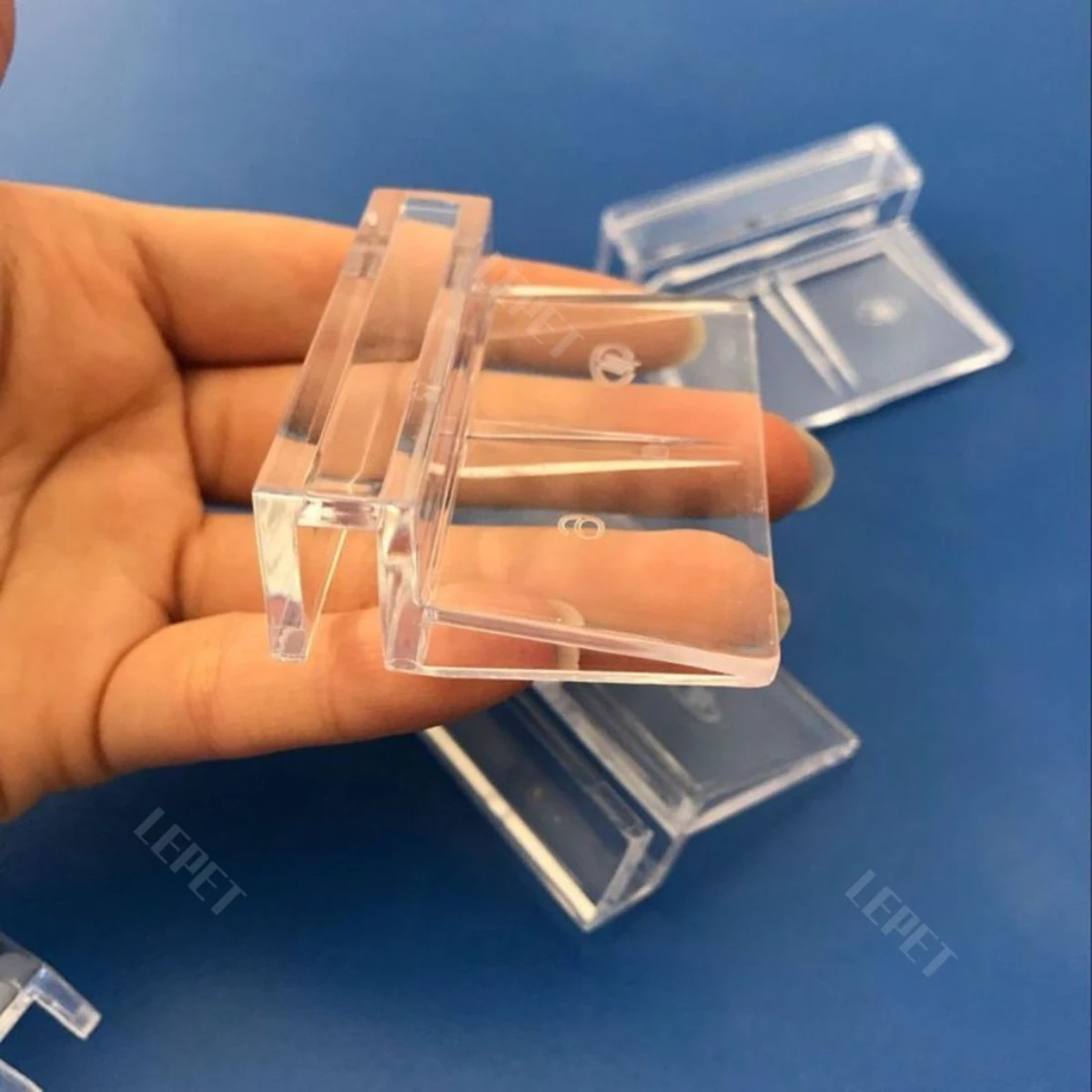 LEPET Bracket Penyangga Tutup Aquarium / Clip Holder Cover Aquarium Akrilik / tutup aquarium foto 5